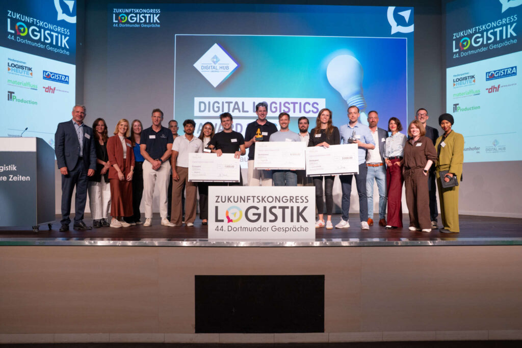 Finalisten und Team des Digital Logistics Awards 2026